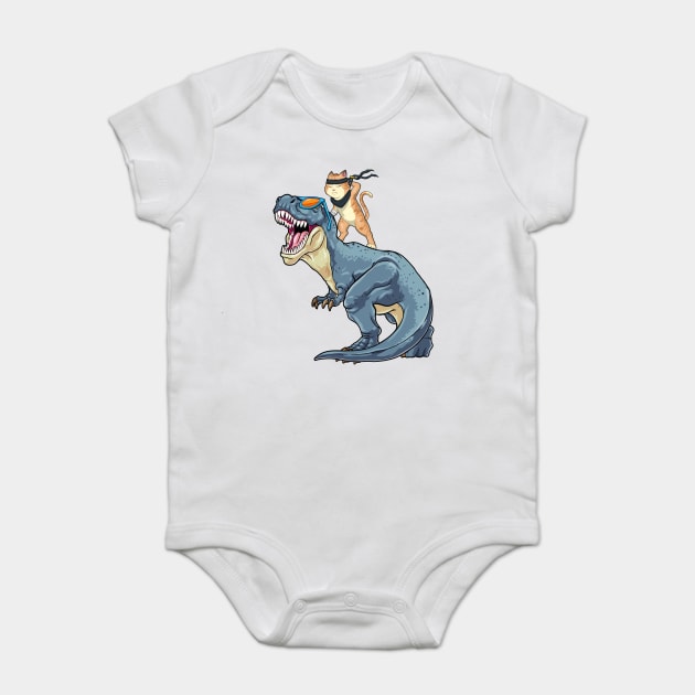 Feline Warrior Baby Bodysuit by GoshWow®